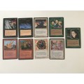 MAGIC THE GATHERING LOT OF 9 CARDS FOR R36 GET YOURS NOW!!!!!