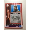 TOPPS -  STAR WARS CARD - THE LAST JEDI  - HOLOGRAPHIC CARD - PAIGE
