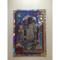 TOPPS -  STAR WARS CARD - THE LAST JEDI - HOLOGRAPHIC CARD - R2-D2