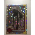 TOPPS -  STAR WARS CARD - THE LAST JEDI  - HOLOGRAPHIC CARD / FIRST ORDER WALKER