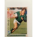 1995 RUGBY WORLD CUP TRADING CARD - SOUTH AFRICA GAVIN JOHNSON