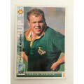 1995 RUGBY WORLD CUP TRADING CARD - SOUTH AFRICA -  PIETER RANDT