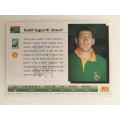 1995 RUGBY WORLD CUP TRADING CARD - SOUTH AFRICA - RUDOLF STRAEULI