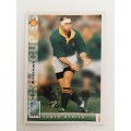1995 RUGBY WORLD CUP TRADING CARD - SOUTH AFRICA - MARK ANDREWS