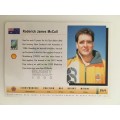 1995 RUGBY WORLD CUP TRADING CARD - AUSTRALIA  - ROD MCCALL