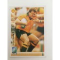 1995 RUGBY WORLD CUP TRADING CARD - AUSTRALIA  - TONY DALY
