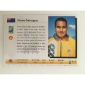 1995 RUGBY WORLD CUP TRADING CARD - AUSTRALIA  - VILIAME OFAHENGAUE