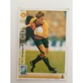 1995 RUGBY WORLD CUP TRADING CARD - AUSTRALIA  - PAT HOWARD