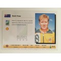 1995 RUGBY WORLD CUP TRADING CARD - AUSTRALIA  -  DAVID KNOX