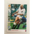 1995 RUGBY WORLD CUP TRADING CARD - ENGLAND - NIGEL  REDMAN