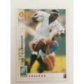 1995 RUGBY WORLD CUP TRADING CARD - ENGLAND - STEPHEN OJOMOH