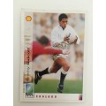 1995 RUGBY WORLD CUP TRADING CARD - ENGLAND - JEREMY GUSCOTT
