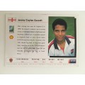 1995 RUGBY WORLD CUP TRADING CARD - ENGLAND - JEREMY GUSCOTT