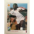 1995 RUGBY WORLD CUP TRADING CARD - ENGLAND - ADEDAYO ADEBAYO