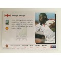 1995 RUGBY WORLD CUP TRADING CARD - ENGLAND - ADEDAYO ADEBAYO