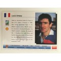 1995 RUGBY WORLD CUP TRADING CARD - FRANCE - LOUIS ARMARY