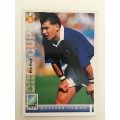 1995 RUGBY WORLD CUP TRADING CARD - WESTERN  SAMOA - DARREN KELLET