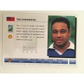 1995 RUGBY WORLD CUP TRADING CARD - WESTERN SAMOA - TALA LEIASAMAIVAO