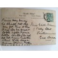 VINTAGE TO ANTIQUE POST CARD WITH STAMP