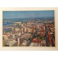 VINTAGE POSTCARD - DURBAN FROM THE AIR