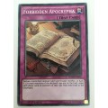 YU-GI-OH TRADING CARD - FORBIDDEN APOCRYPHA