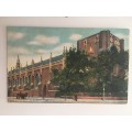 VINTAGE TO ANTIQUE POSTCARD - ST GEORGES CATHEDRAL LONDON - WITH OLD STAMP