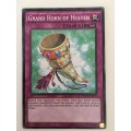 YU-GI-OH TRADING CARD - GRAND HORN OF HEAVEN