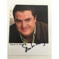 AUTOGRAPHED / SIGNED - STEVEN W. BAILEY - GREYS ANATOMY BROADER THAN POSTCARD