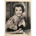 AUTOGRAPHED / SIGNED - CAROLE MATHEWS  A4 VINTAGE ACTOR SWAMP WOMEN 1956