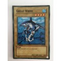 YU-GI-OH TRADING CARD - GREAT WHITE