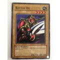 YU-GI-OH TRADING CARD - BATTLE OX