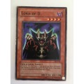 YU-GI-OH TRADING CARD - LORD OF D