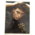 AUTOGRAPHED / SIGNED - SAM CLAFLIN  THE HUNGER GAMES  A4 SIZE