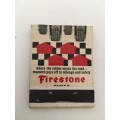 VINTAGE MATCH BOOK - FIRESTONE