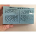 VINTAGE BOX OF MATCHES HENDRIK VERWOERD DAM