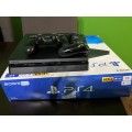 Playstation 4 1TB Slim Console + Extra Controller (PS4)