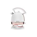 Mellerware Stainless Steel White Toaster And Kettle Combo Set