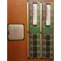 Intel E4680 CPU with 2 x 512MB Memory