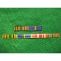 lot of 2 x SAP metal medal ribbon bars (see pics and description)