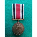SPECIAL CONSTABULARY MEDAL .. FULL SIZE .. NAMED