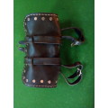 LEATHER TOOL ROLL FOR LARGE CRUIZER .. USED
