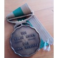 SADF -  10 YEAR SERVICE MEDAL BRONZE - FULL SIZE NUMBERED
