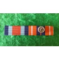 SADF - MEDAL RIBBON BAR WITH CUNENE BUTTON