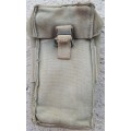 SADF - 70'S PATTERN GREEN R4 RIFLE AMMO POUCH - WELL USED