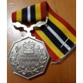 SOUTHERN AFRICA MEDAL - FULL SIZE REAR NUMBERED