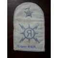 SA NAVY SUMMER DRESS MUSTERING PATCH (LARGE) - RADIO FITTER