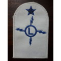 SA NAVY SUMMER DRESS MUSTERING PATCH (LARGE) - ELECTRICAL FITTER