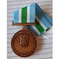 SADF - FULL SIZE UNITAS MEDAL (NUMBERED) (NUMBER MAY DIFFER FROM PICTURE)