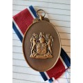 SADF - FULL SIZE JOHN CHARD MEDAL (NUMBERED) (NUMBER MAY DIFFER FROM PICTURE)