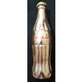 COCA COLA GO FOR GOLD  BOTTLE - EMPTY - 16 CM HIGH